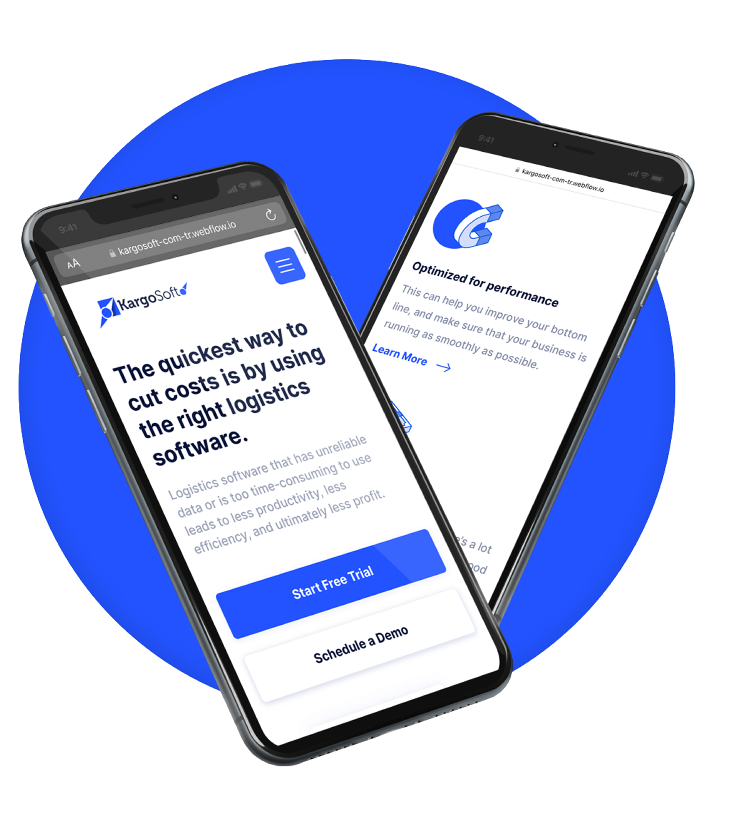 Saas Mobile App - Saasy Webflow Template 